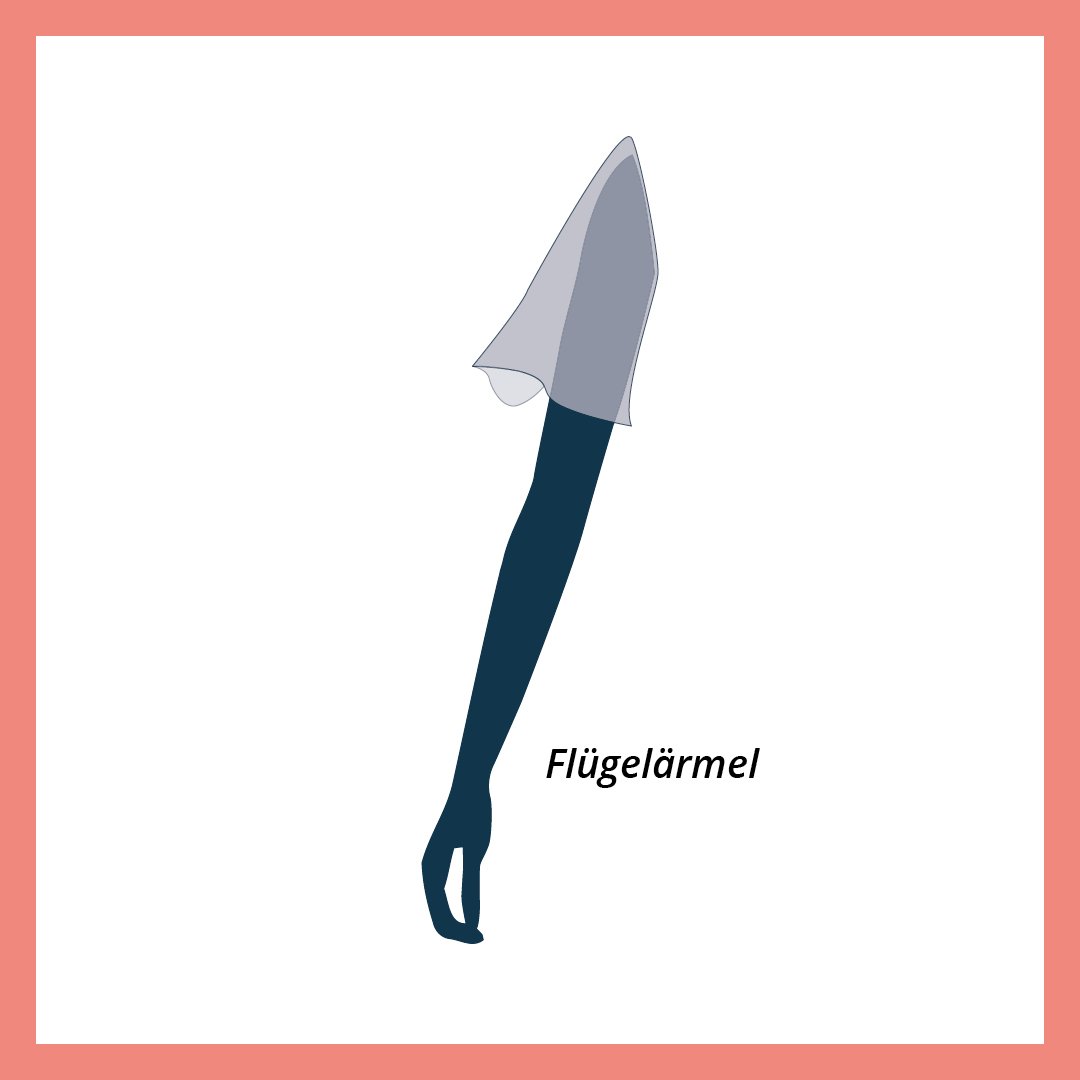 Flügelärmel