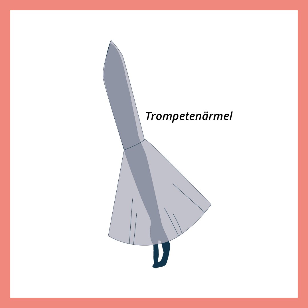 Trompetenärmel